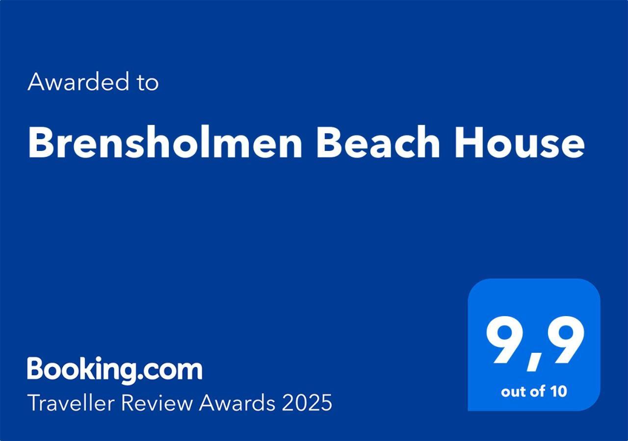 Brensholmen Beach House Tromsø Buitenkant foto