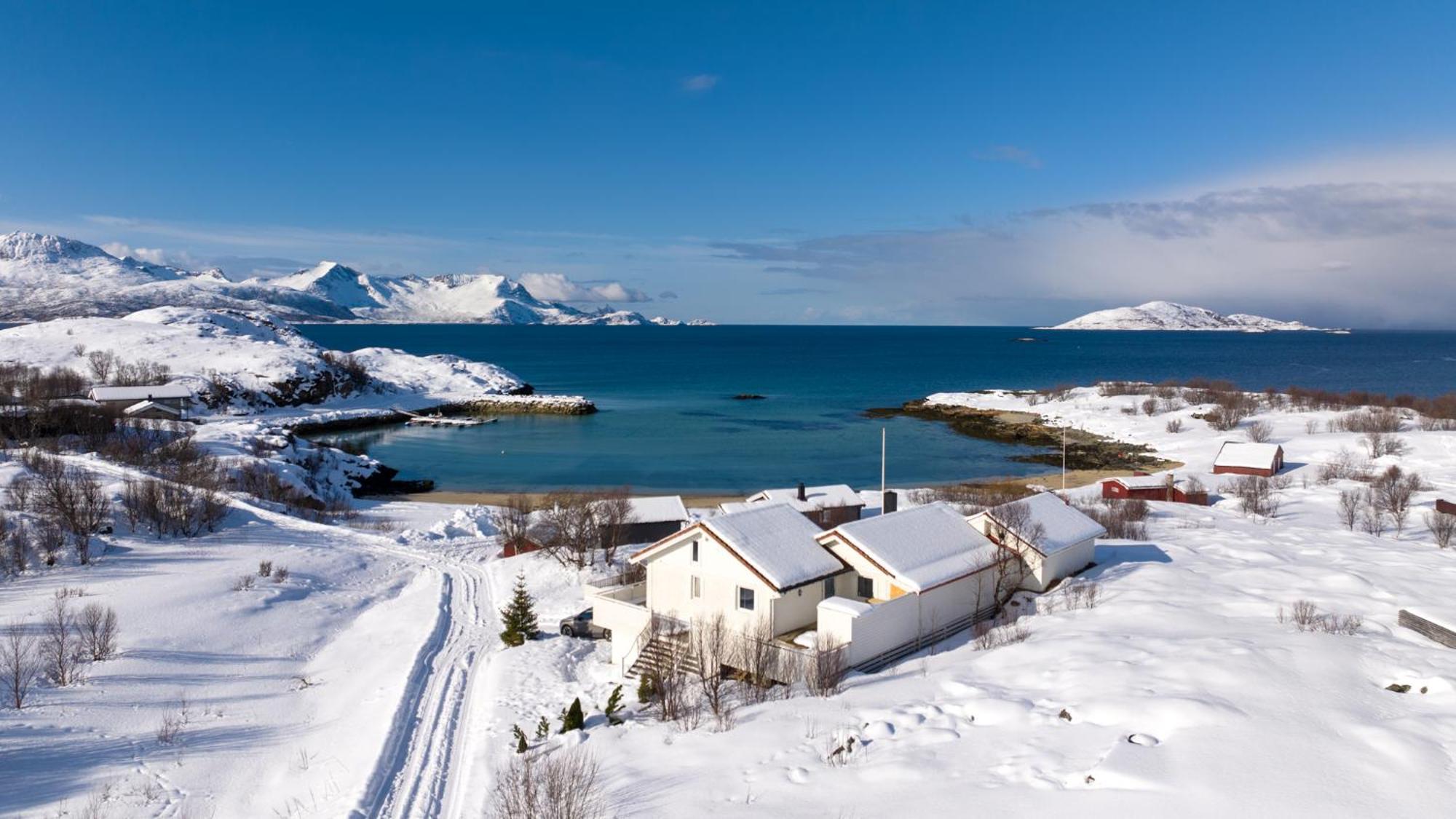 Brensholmen Beach House Tromsø Buitenkant foto